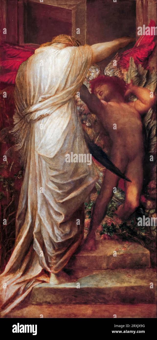 George Frederic Watts, Amour et mort, peinture à l'huile sur toile, 1901 Banque D'Images