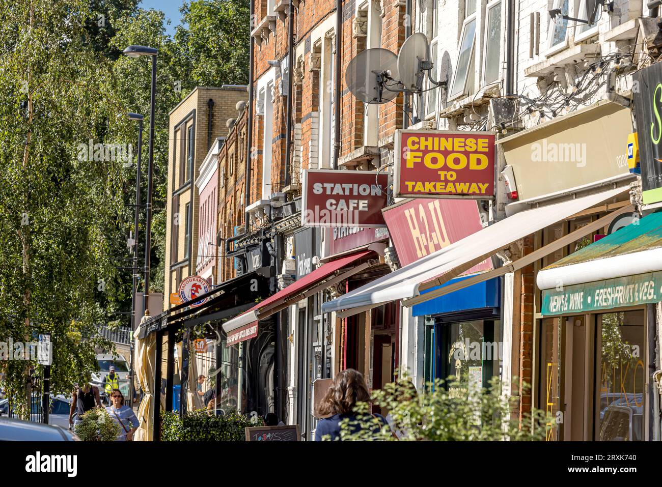 Photographie locale de Catford Banque D'Images