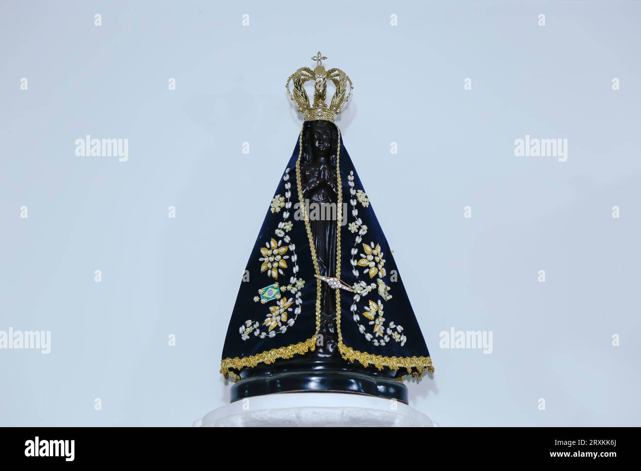 Notre Dame d'Aparecida Statue de l'image - Nossa Senhora Aparecida Banque D'Images