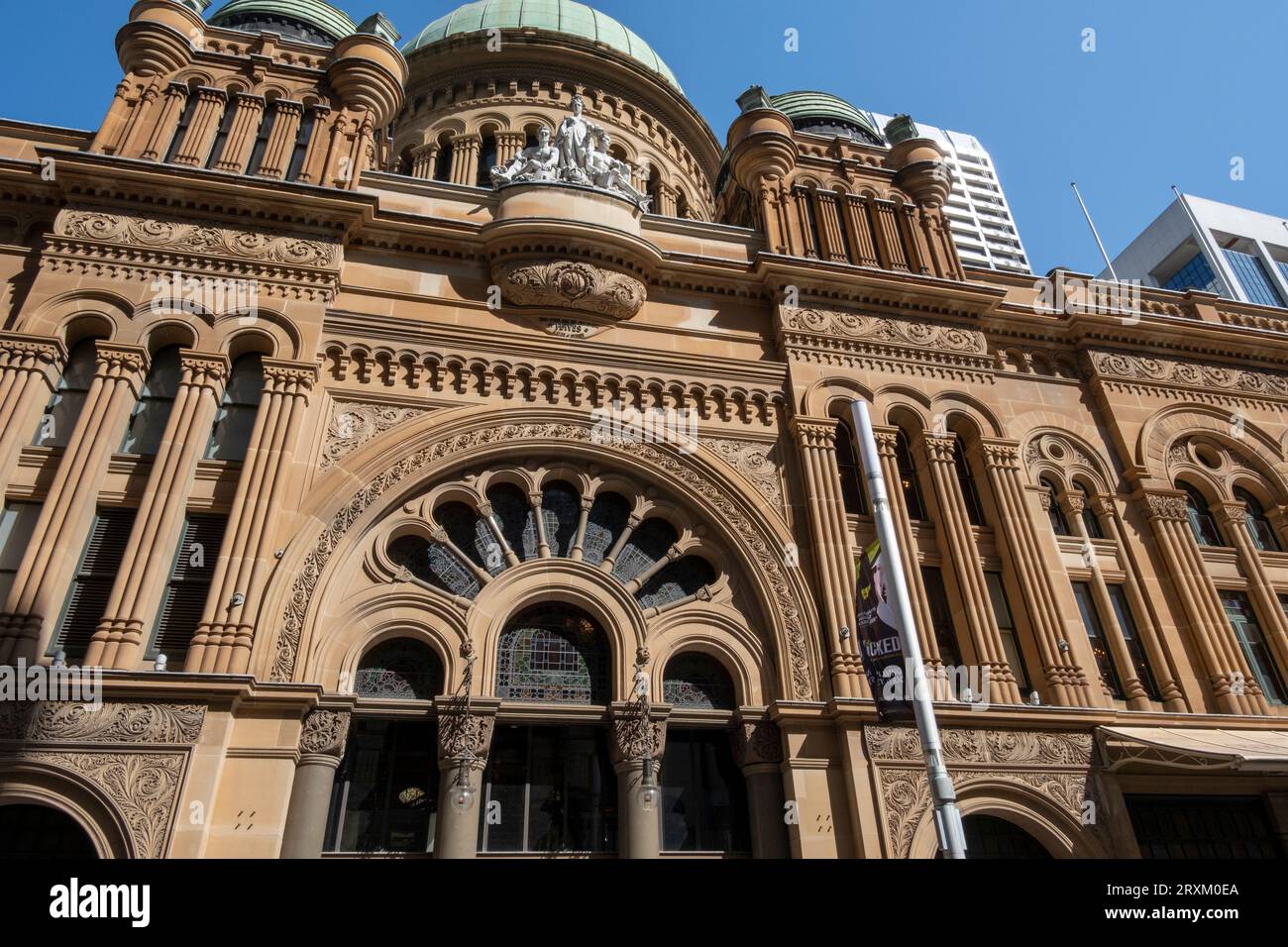 Queen Victoria Building, George Street, Sydney, Nouvelle-Galles du Sud, Australie Banque D'Images