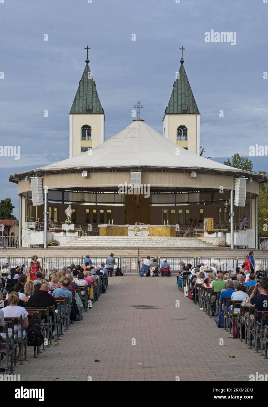Medugorje, BosnieHerzégovine 20 septembre 2023 lieu de pèlerinage
