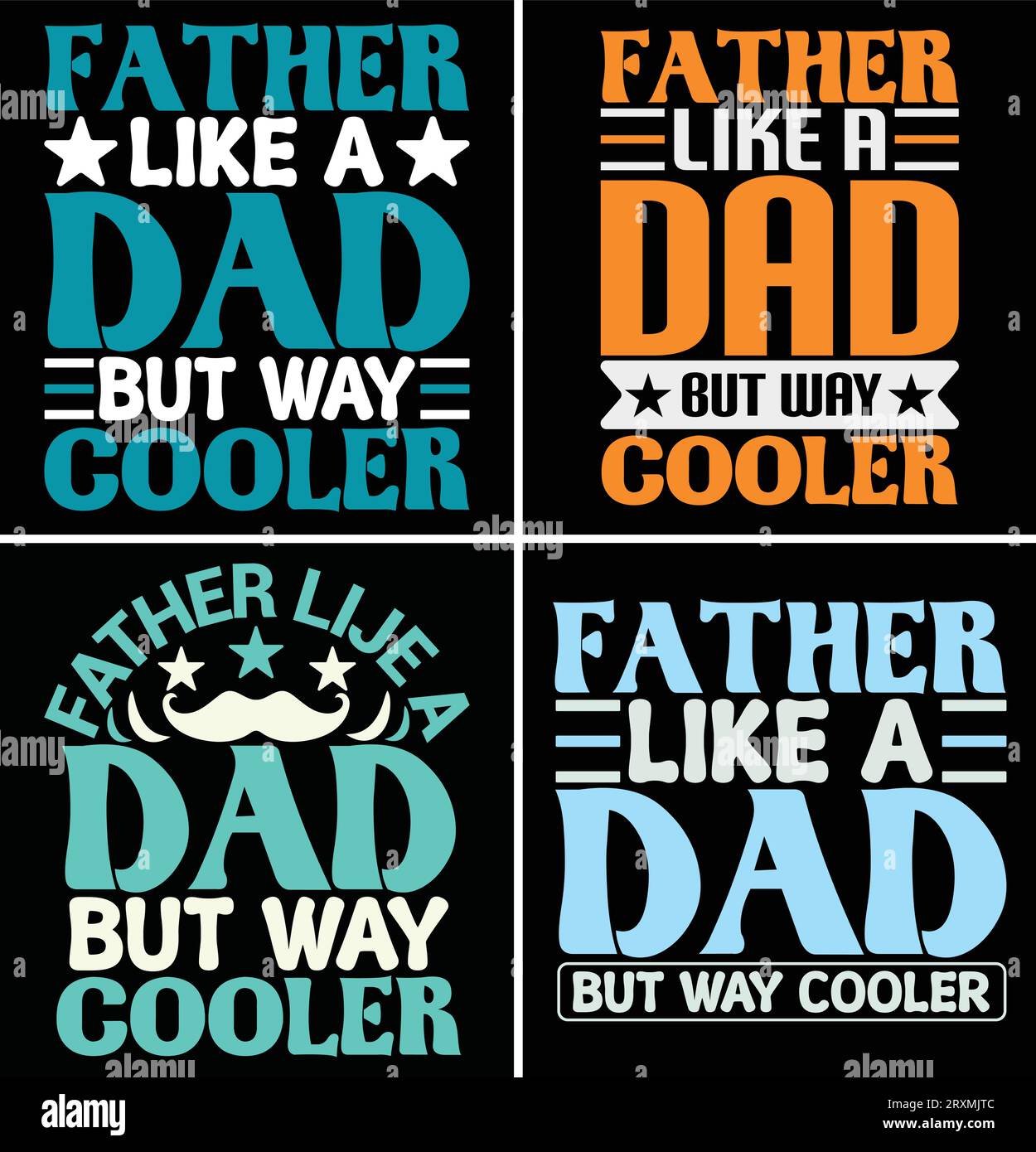 papa typographie t-shirt design si vous voulez, vous pouvez l'utiliser à d'autres fins comme la conception de tasse, la conception d'autocollants, la conception de bouteille d'eau et etc Illustration de Vecteur