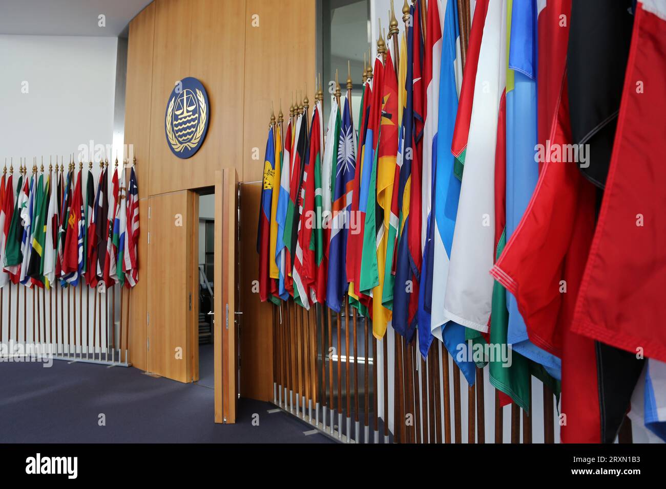 'Hambourg, Allemagne - 10 24 2013' Tribunal international du droit de la mer Banque D'Images