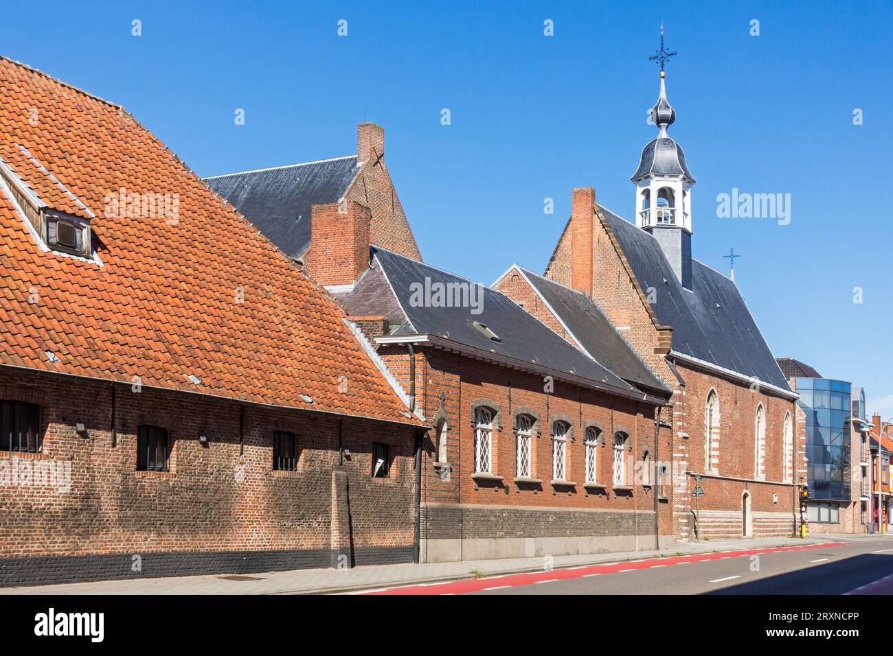 Gasthuismueum / Musée hospitalier Augustinien / 17e siècle Geel Hospice pour malades mentaux dans la ville Geel, province d'Anvers, Flandre, Belgique Banque D'Images