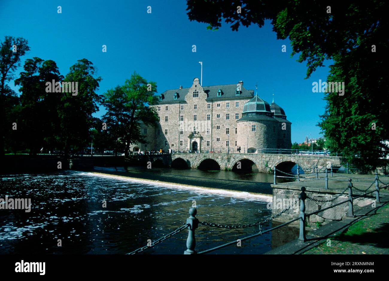 Château d'Orebro, Orebro, Suède, Château d'Oerebro, Oerebro, Suède Banque D'Images