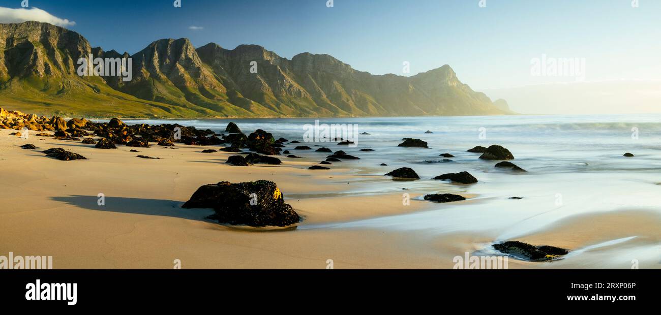 Plage de Kogel Bay, Cape Town, Western Cape, Afrique du Sud Banque D'Images