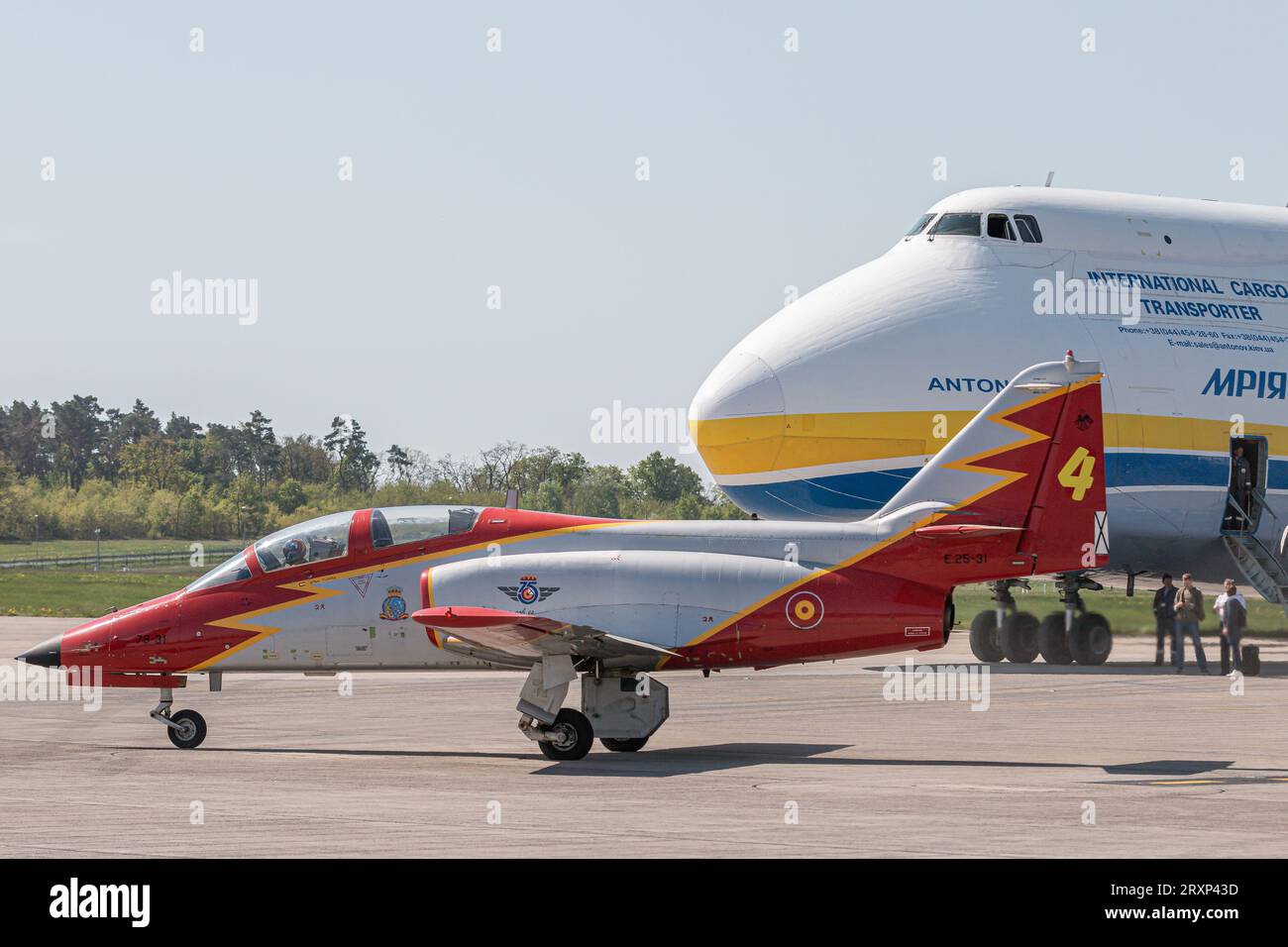Antonov AN-225 Mriya, ILA Berlin Air Show, Berlin - 27 avril 2018 Banque D'Images