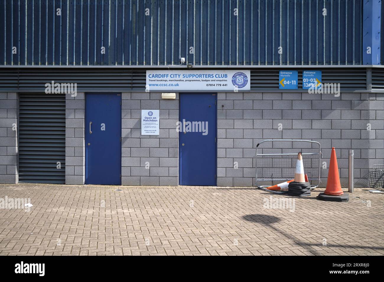 Supporters Club au Cardiff City Stadium à Cardiff South Wa;es UK Banque D'Images