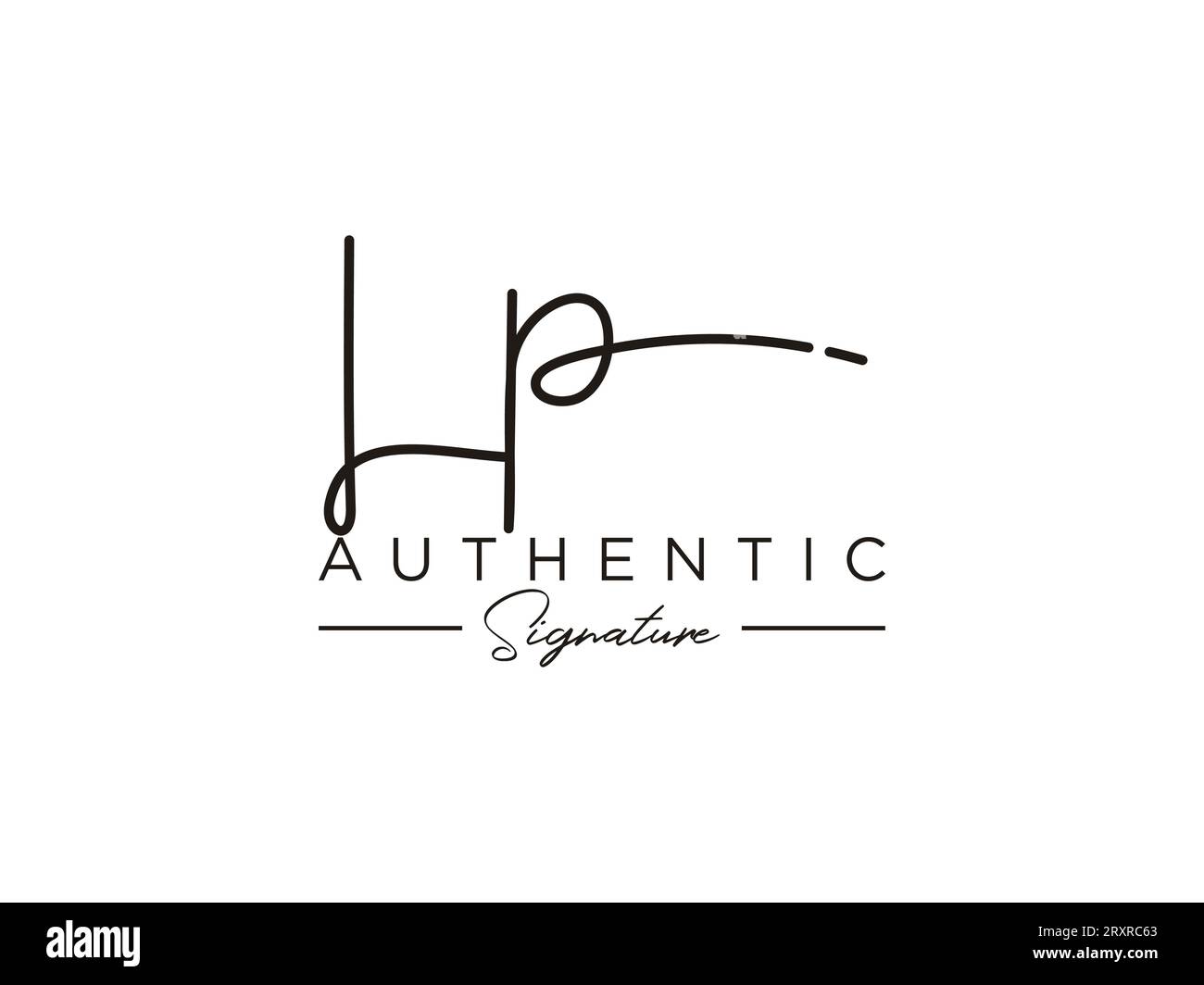 Signature lp Banque de photographies et d’images à haute résolution - Alamy