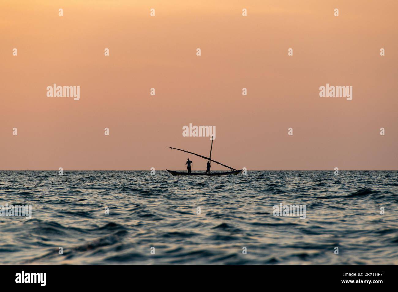 Paysage du lac Victoria, Kenya, Afrique Banque D'Images