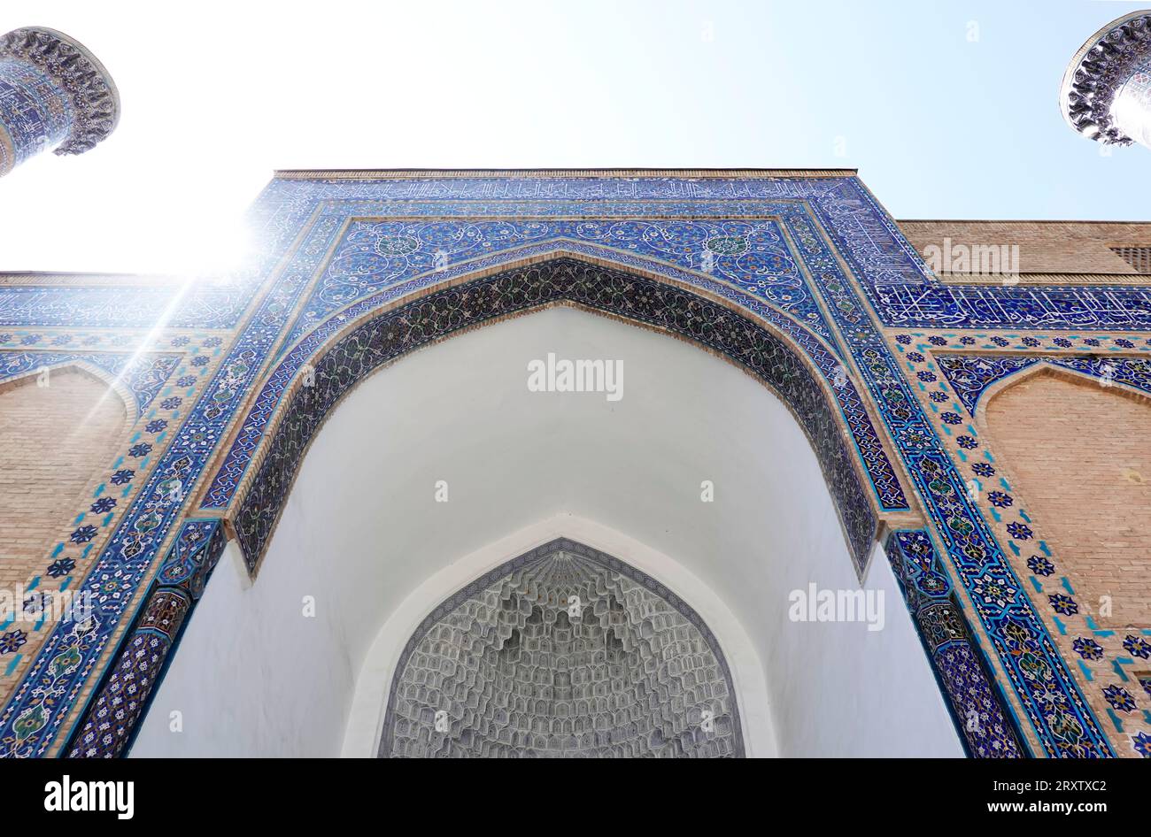 L'architecture islamique de renommée mondiale de Samarkand, site du patrimoine mondial de l'UNESCO, Ouzbékistan, Asie centrale, Asie VÉRIFIER Banque D'Images