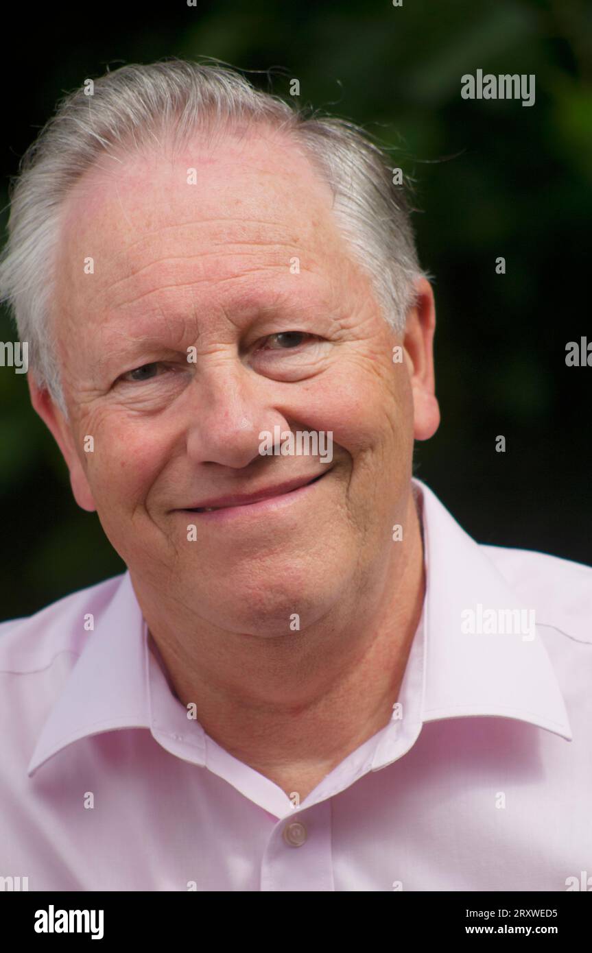 Portrait d'un homme senior - John Gollop Banque D'Images