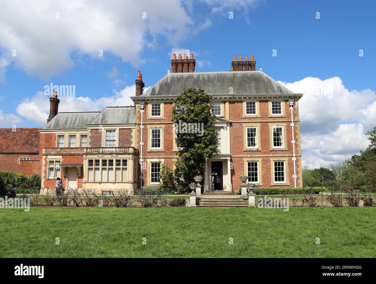 Forty Hall, un manoir construit dans les années 1620 à Forty Hill à Enfield, au nord de Londres. Banque D'Images