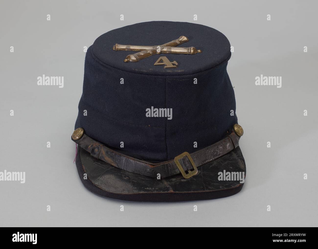 Casquette fourragère de l'armée américaine 1862-1865 Banque D'Images