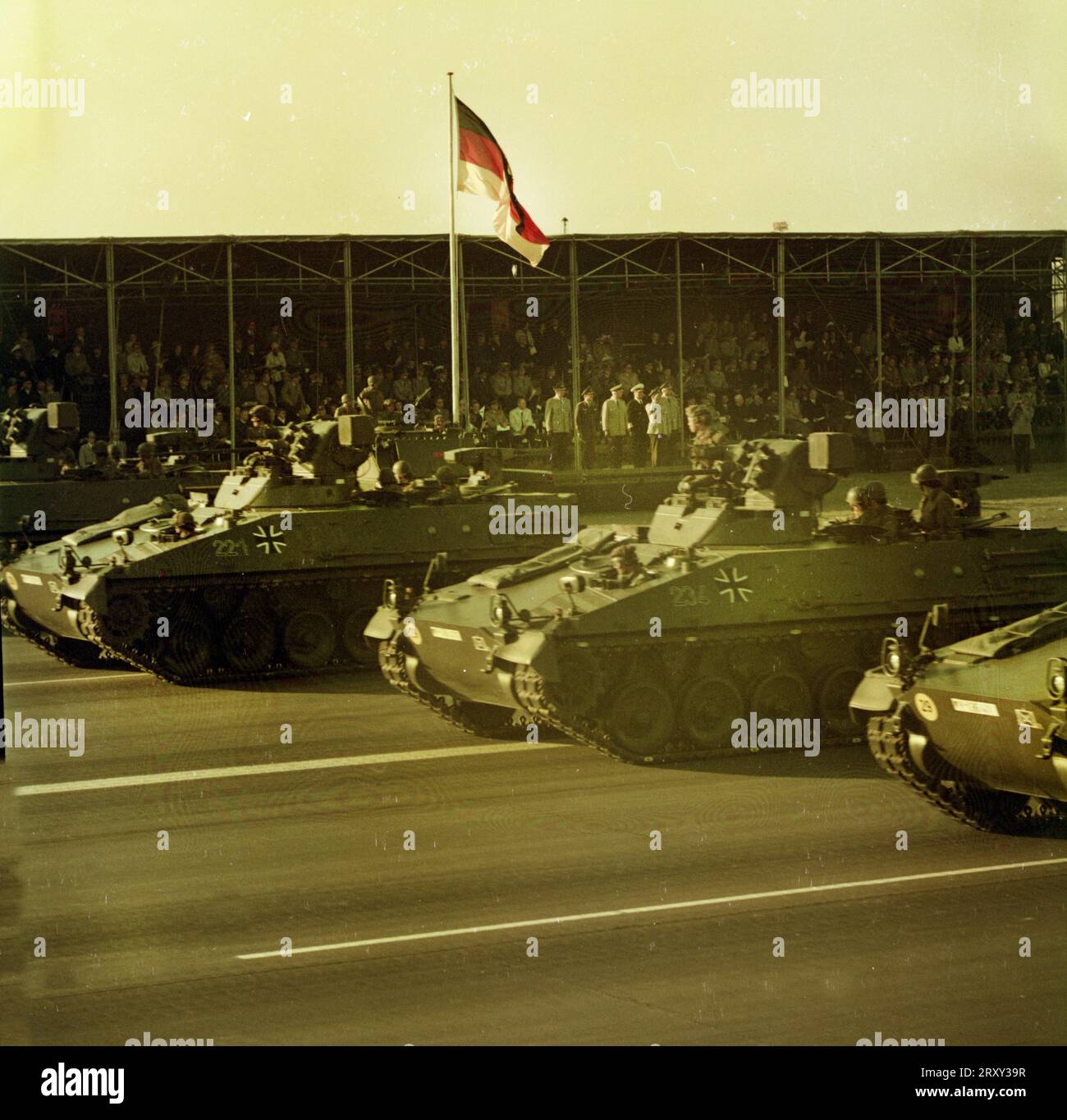 DEU, Allemagne : défilé de terrain de l'OTAN le 24.3.1972 Banque D'Images