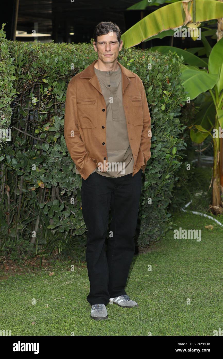 Rome, siège de Rai Mazzini, photocall pour la série télévisée 'Cuori 2'. Sur la photo : Matteo Martari Banque D'Images