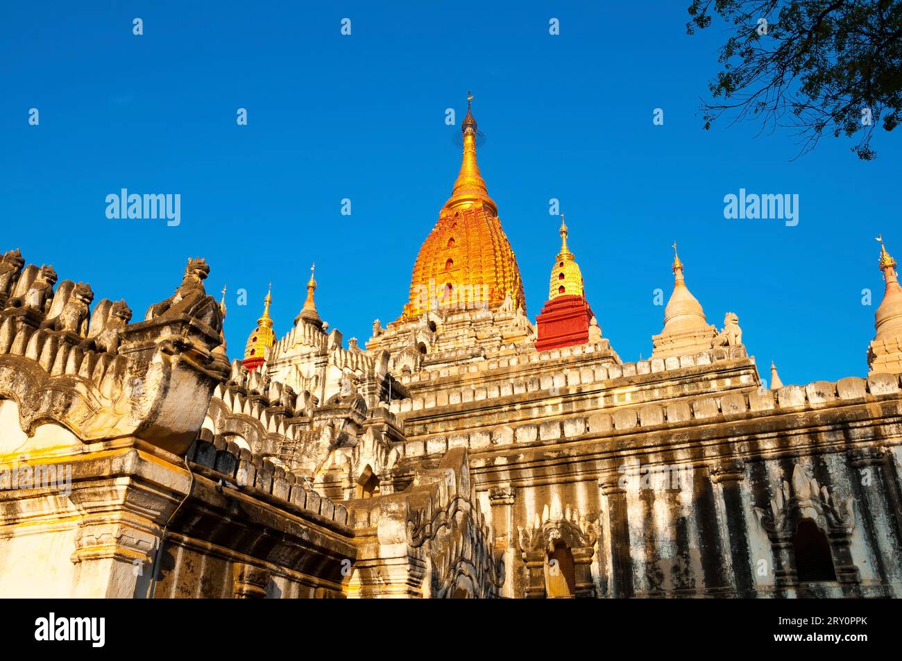 Temple Ananda (pagode Ananda). Birmanie. (Myanmar) Banque D'Images