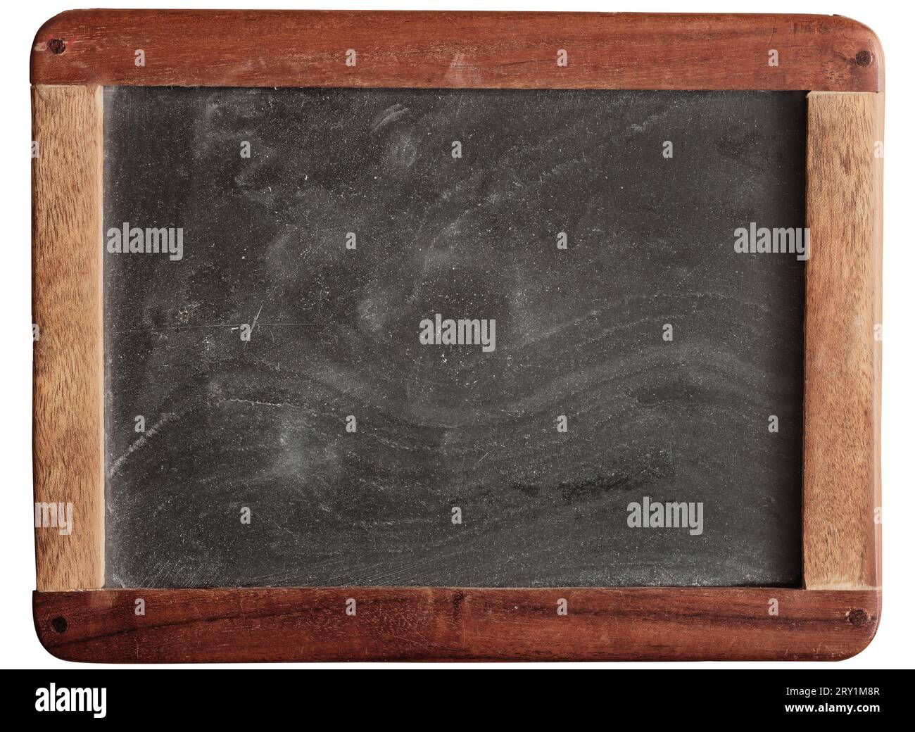 Tableau vintage avec espace de copie libre, isolé sur fond blanc Banque D'Images