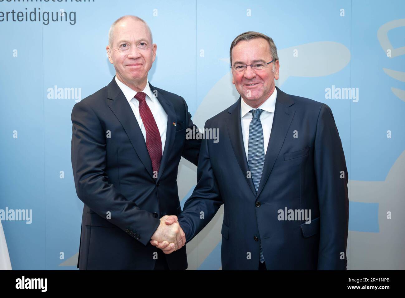 Besuch des israelischen Verteidigungsministers anlaesslich der