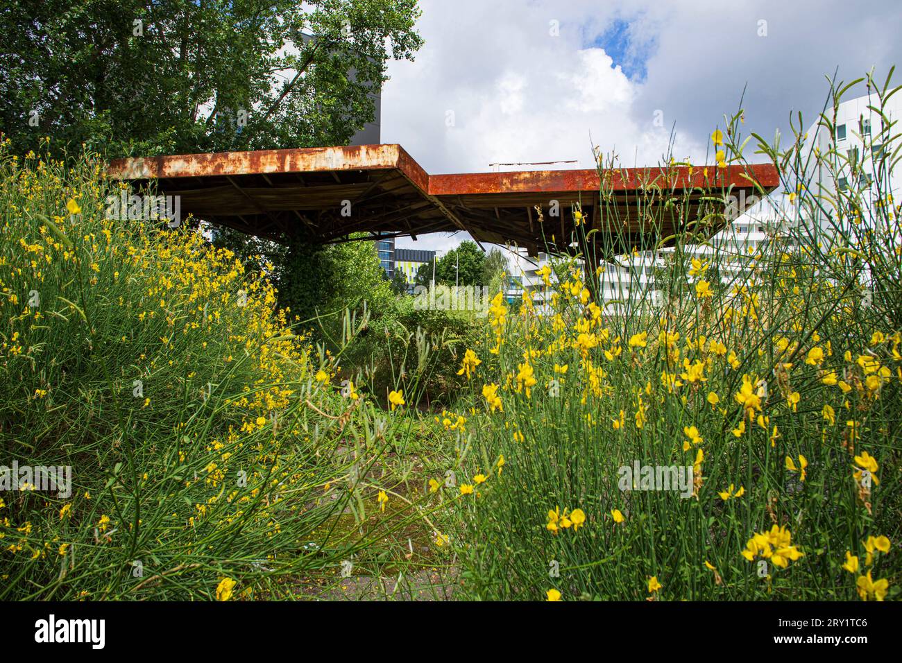 France, Reze, 44, friches industrielles Banque D'Images