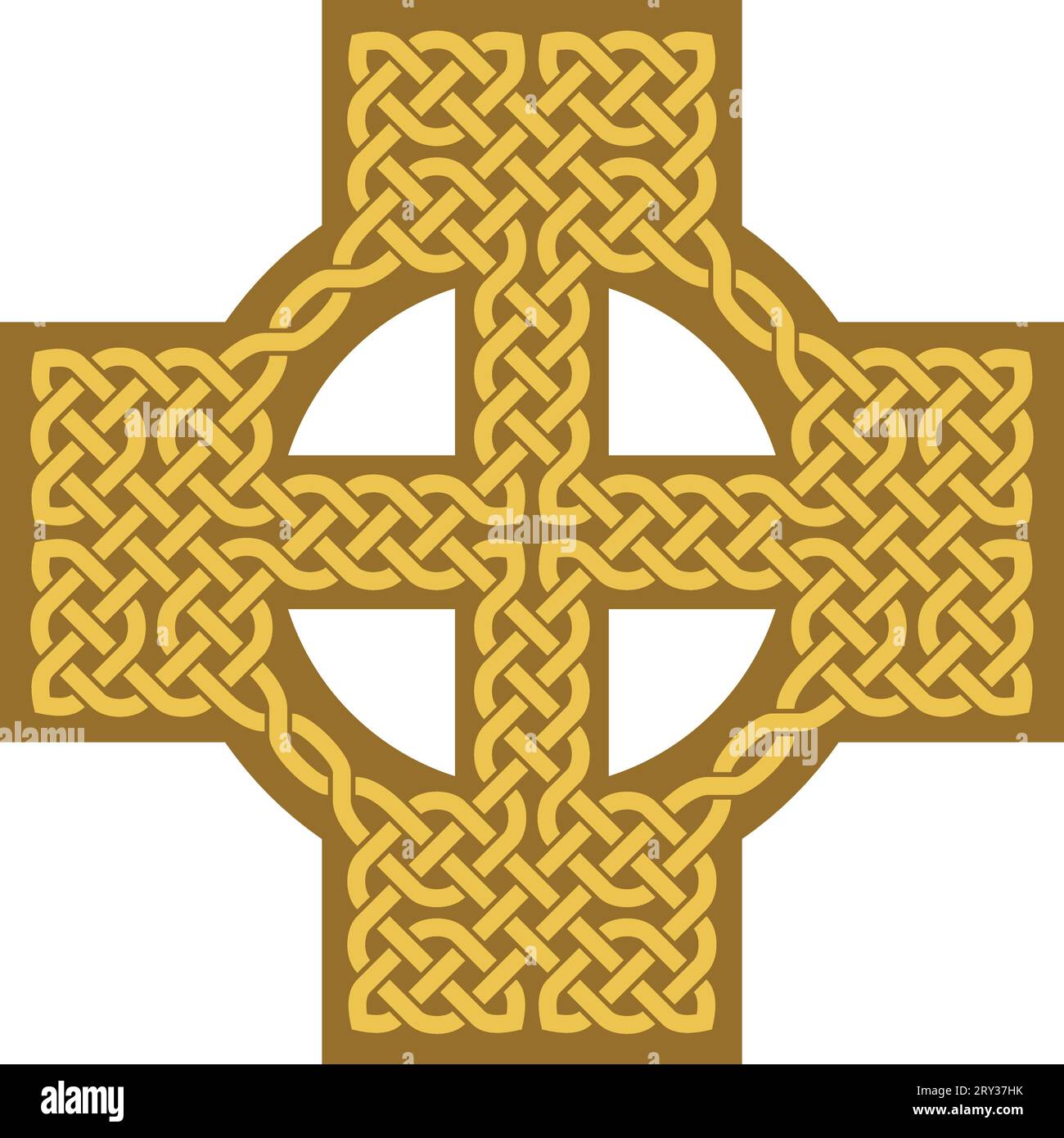 Ornement croix celtique Illustration de Vecteur
