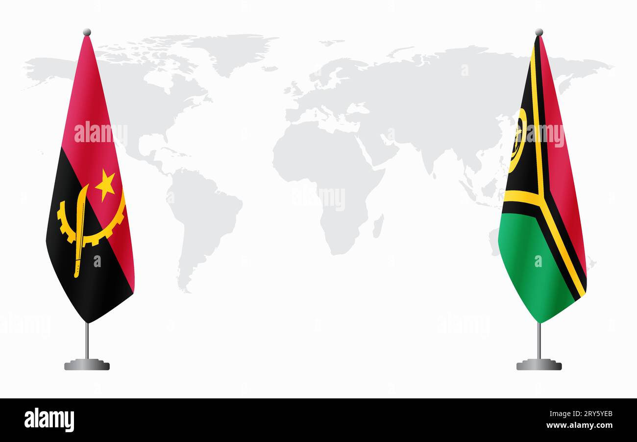 Sticker drapeau Angola – Drapeaux du Monde