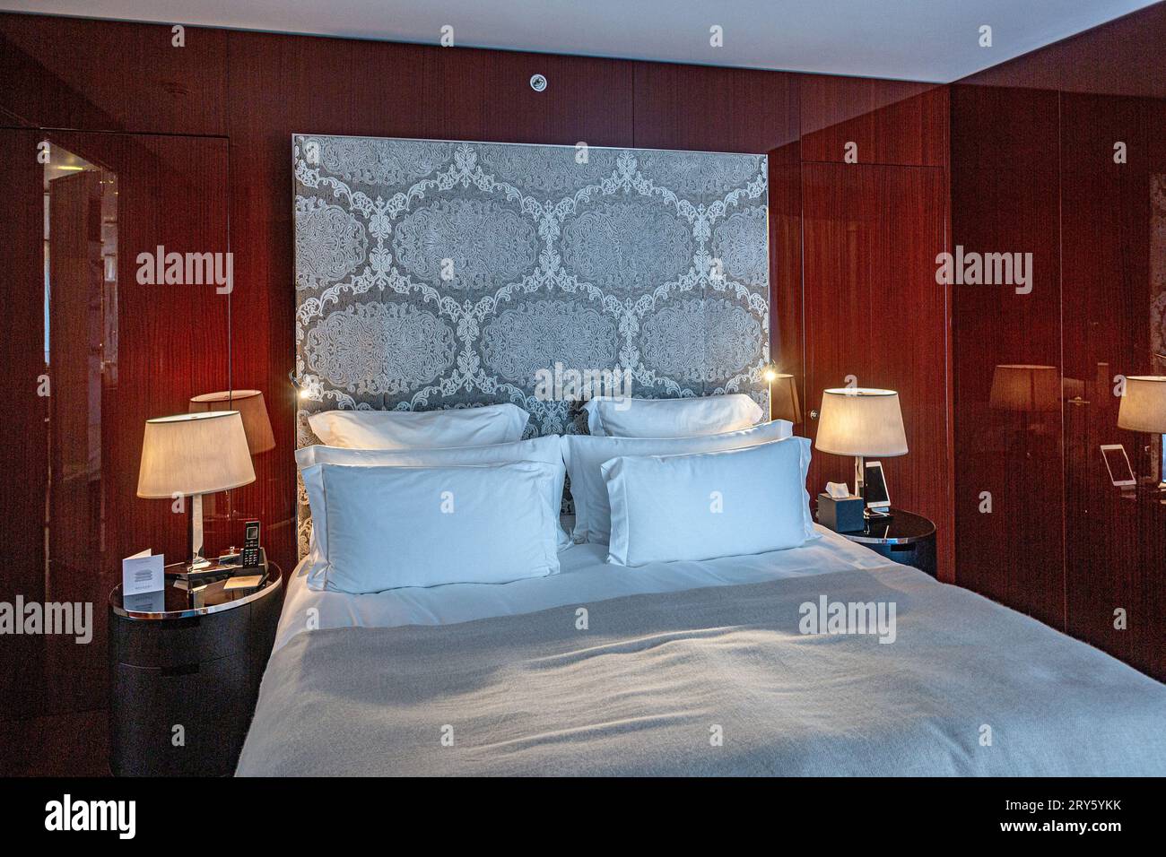 The Bulgari Hotel Suite à Knightsbridge, Londres, Royaume-Uni Banque D'Images