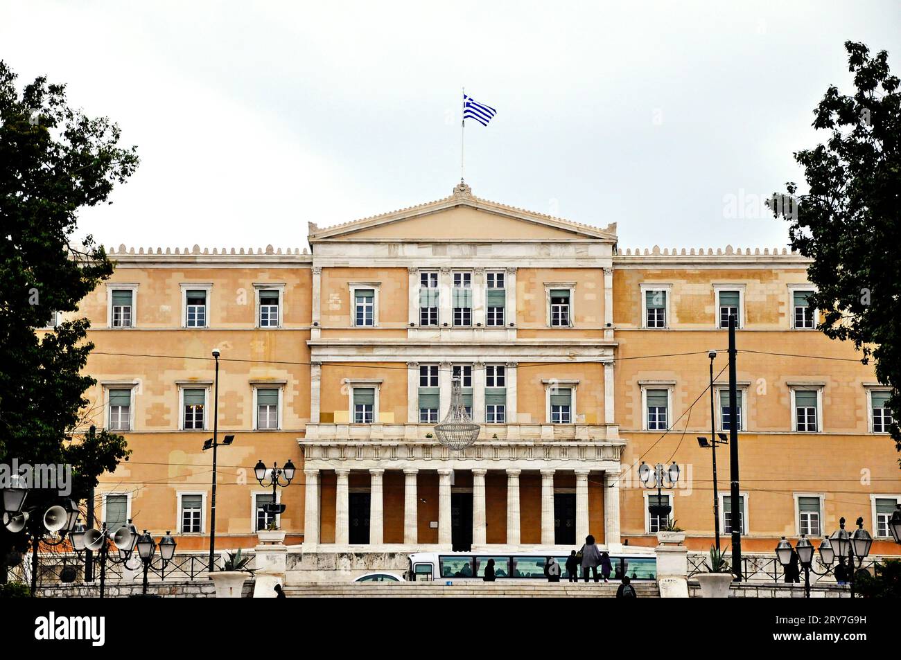 Athènes, nouveau Parlement Banque D'Images