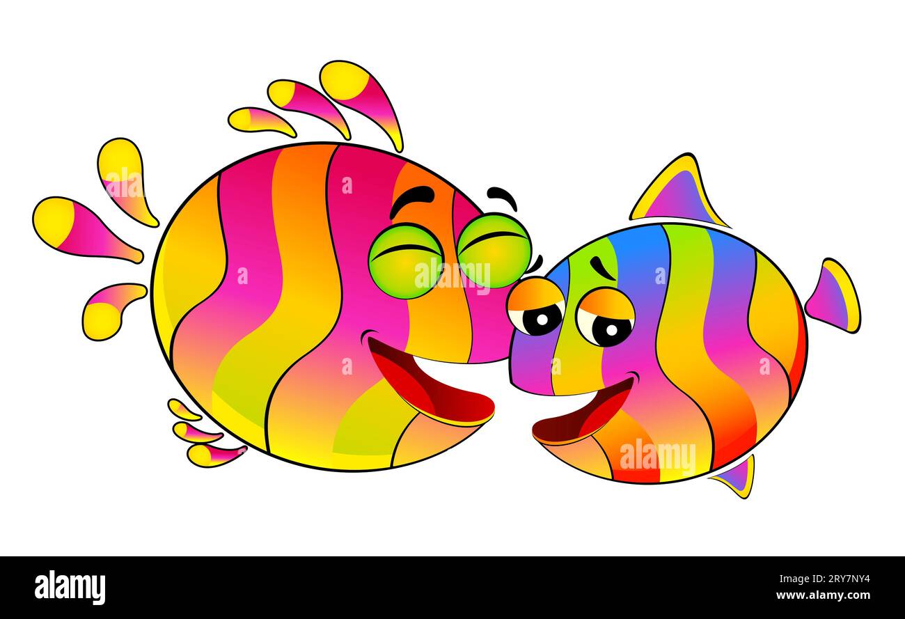 Pêcher dans l’amour Banque D'Images