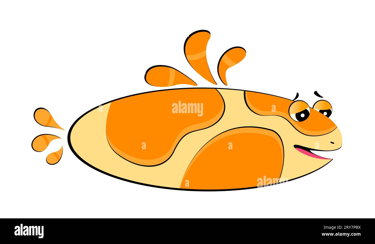 Petit poisson tropical coloré Banque D'Images