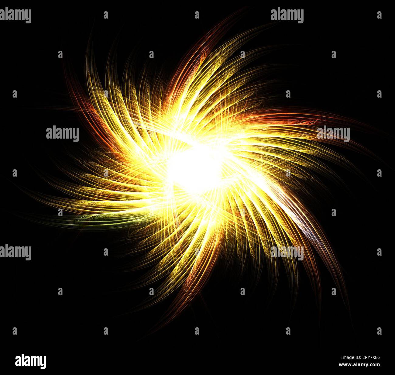 Étoile d’or Banque D'Images