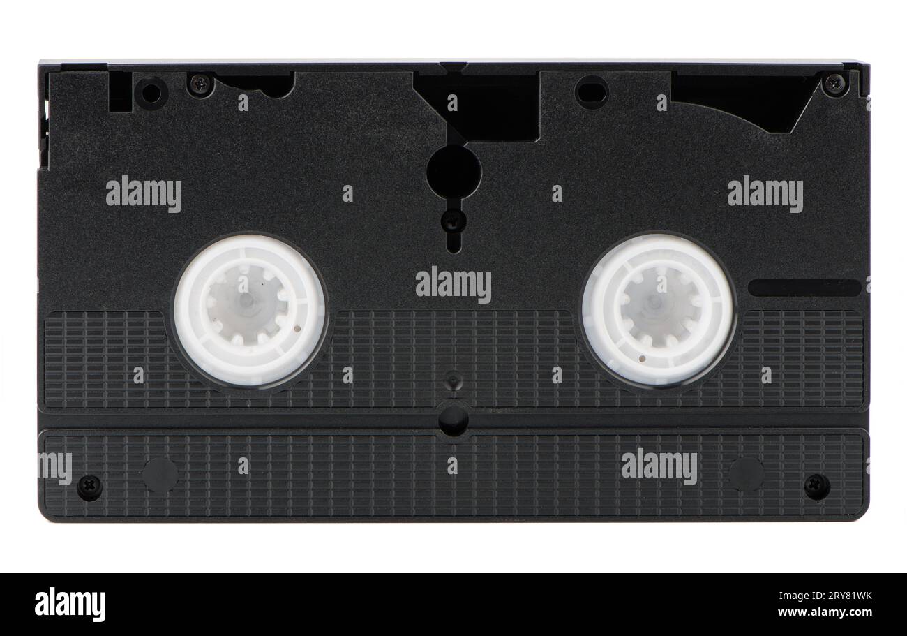 Cassette vidéo VHS Banque D'Images
