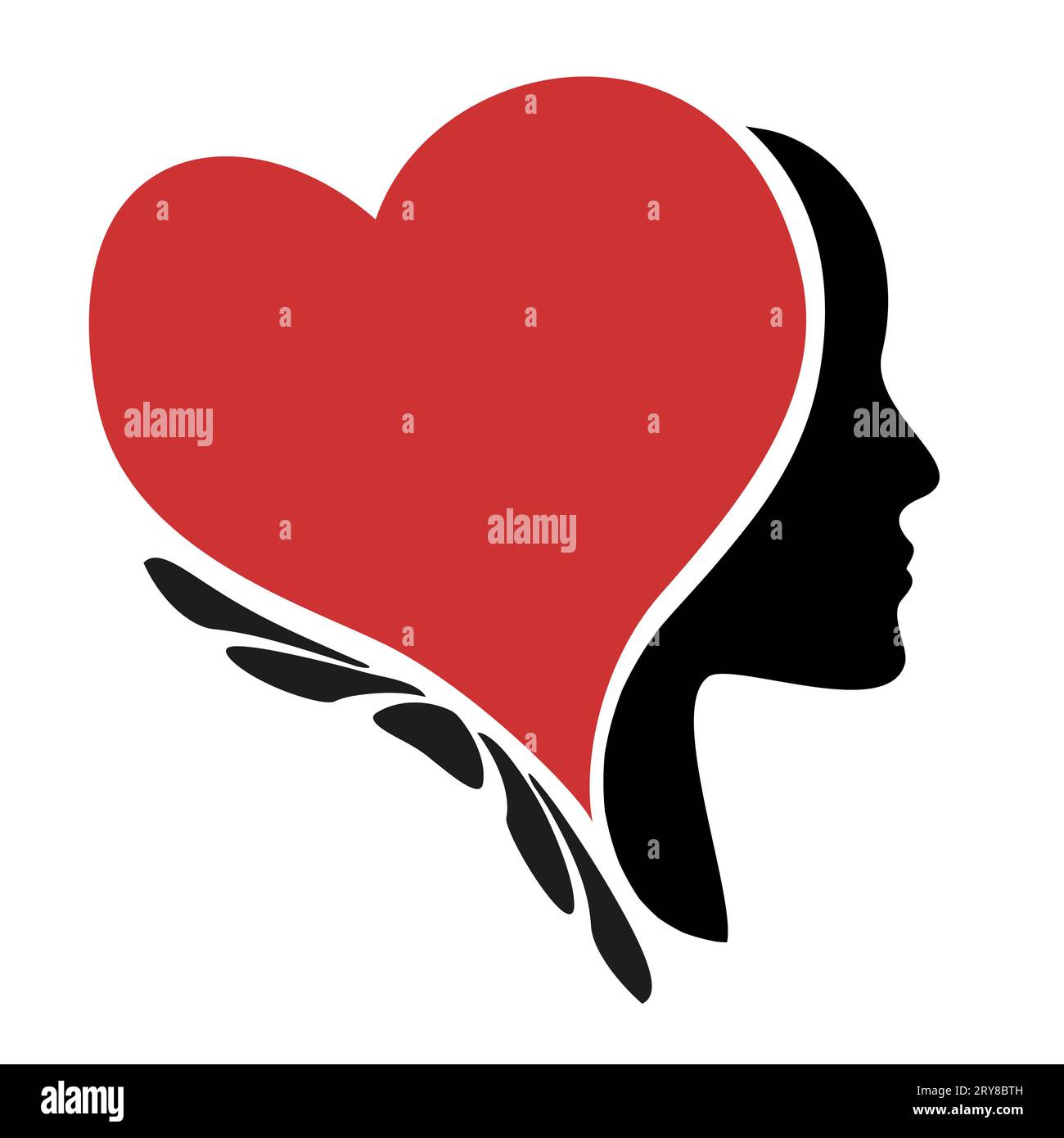 Woman Love Illustration Banque D'Images