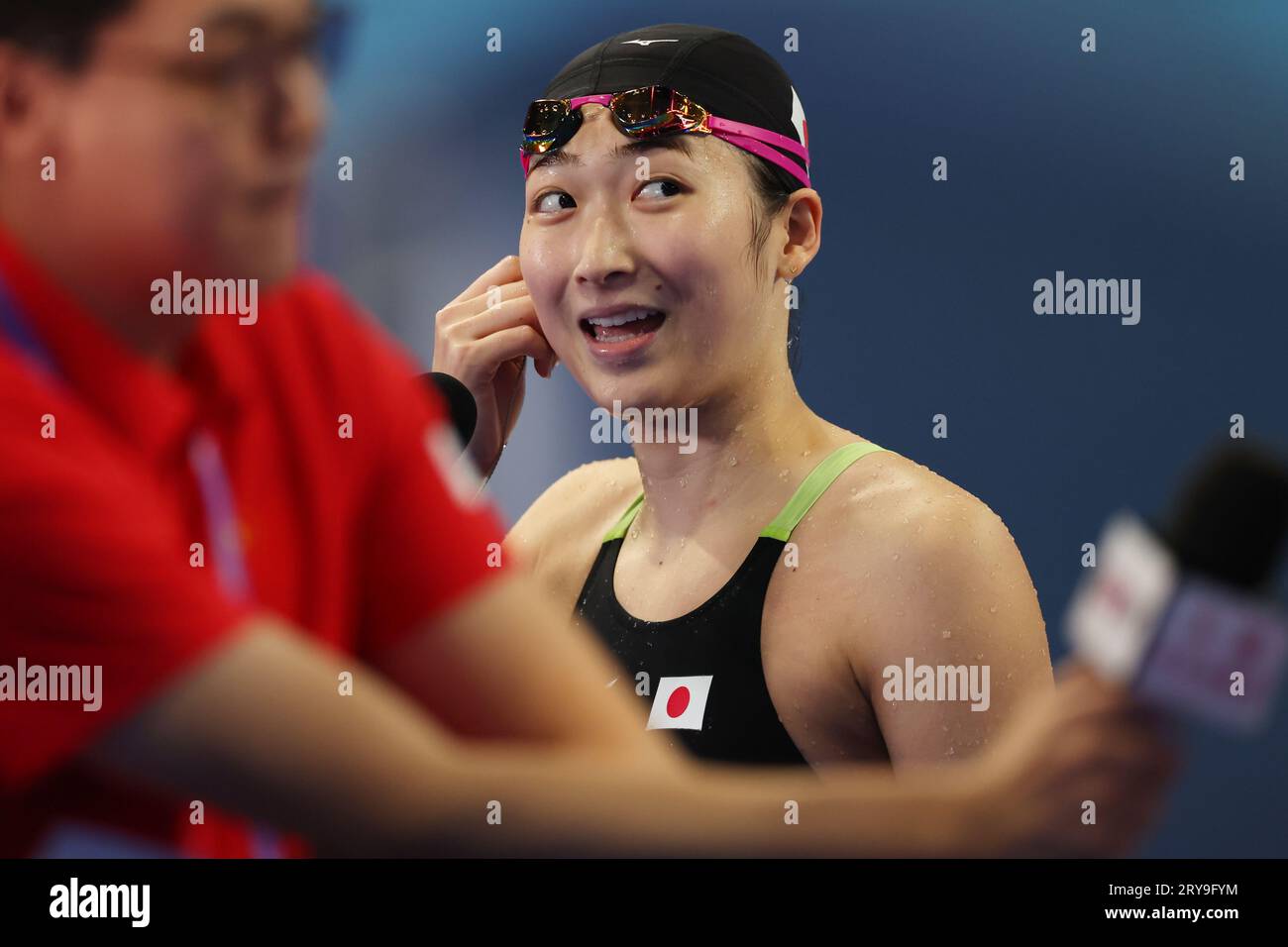 Hangzhou, Chine. 30 septembre 2023. Rikako Ikee (JPN) natation : finale papillon du 50m féminin au Centre olympique de Hangzhou Aquatic Sports Arena pendant les Jeux asiatiques de 2022 à Hangzhou, Chine . Crédit : Naoki Morita/AFLO SPORT/Alamy Live News Banque D'Images