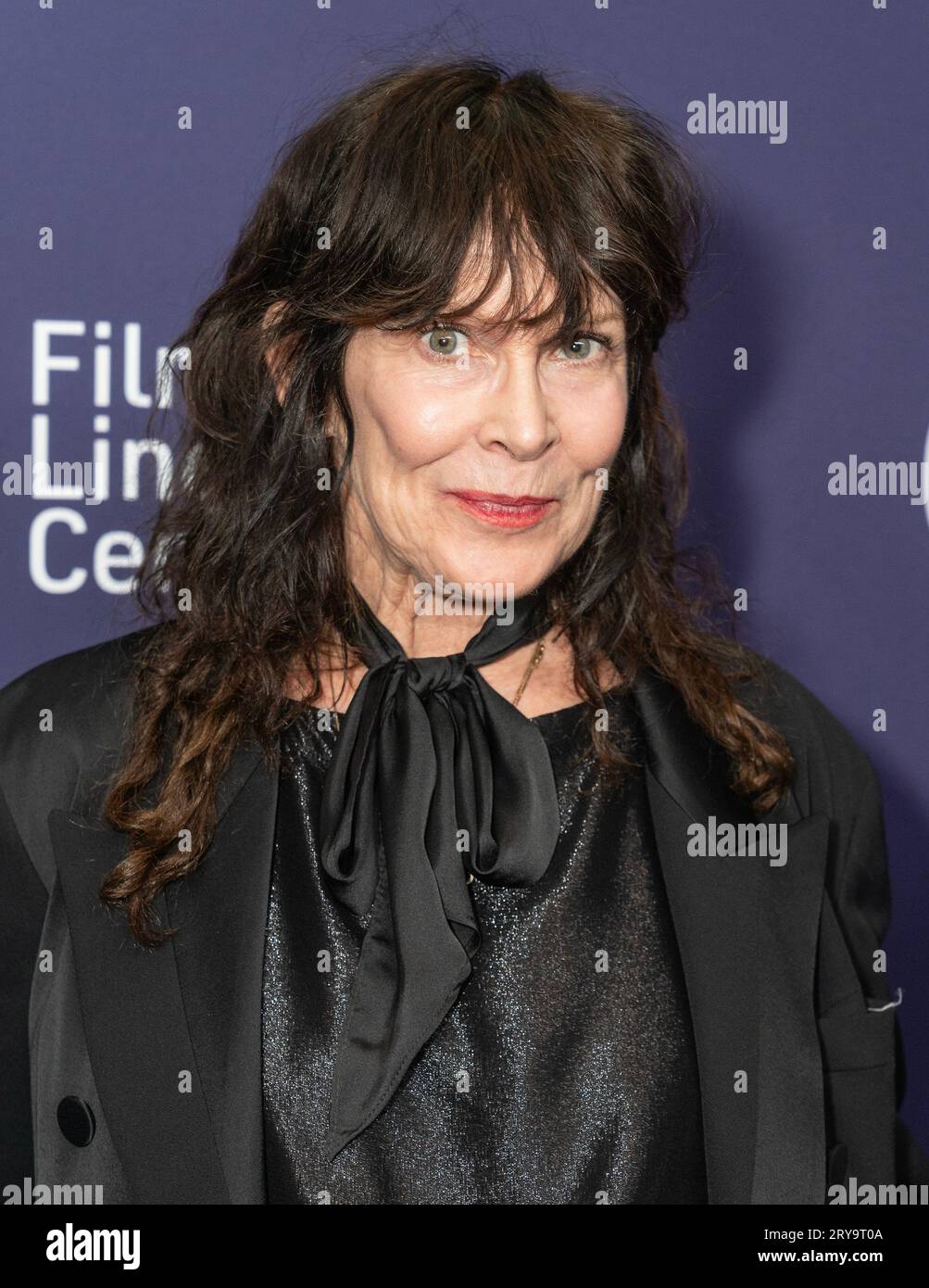 New York, États-Unis. 29 septembre 2023. Avril Napier assiste à la soirée d'ouverture du 61e Festival du film de New York avec la première de mai décembre à Alice Tully Hall du Lincoln Center le 29 septembre 2023. (Photo de Lev Radin/Sipa USA) crédit : SIPA USA/Alamy Live News Banque D'Images