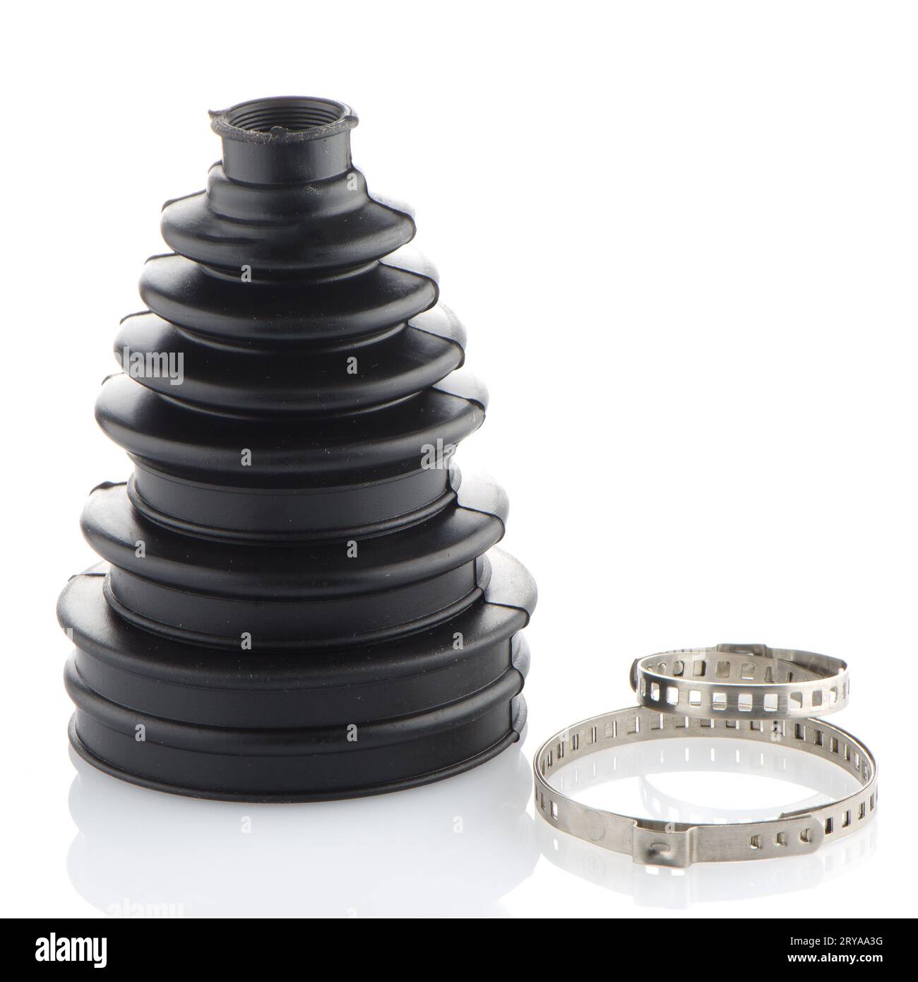 Nouvelle pièce de voiture noir Banque D'Images