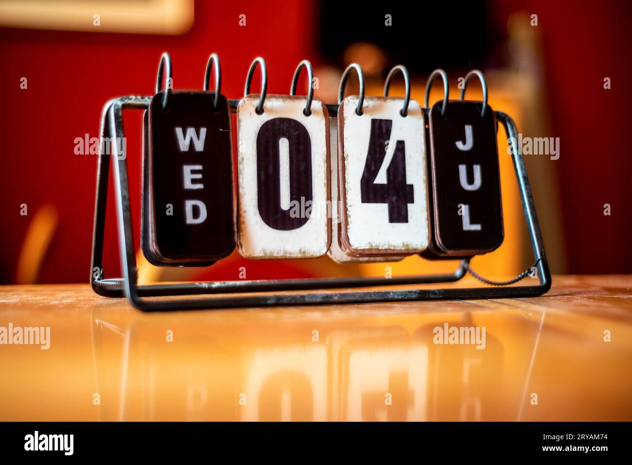 CALENDARIO da tavolo Banque D'Images