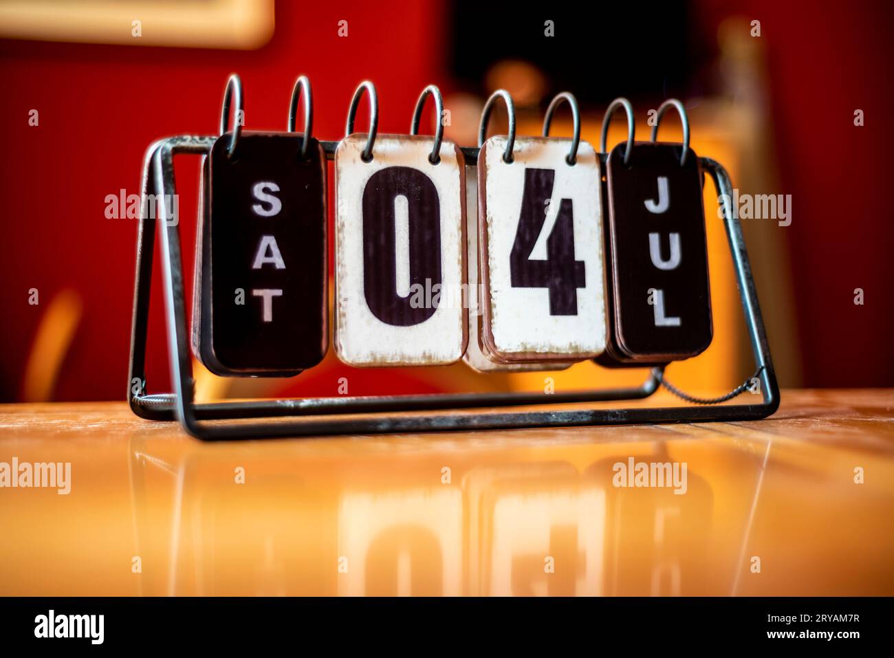 CALENDARIO da tavolo Banque D'Images