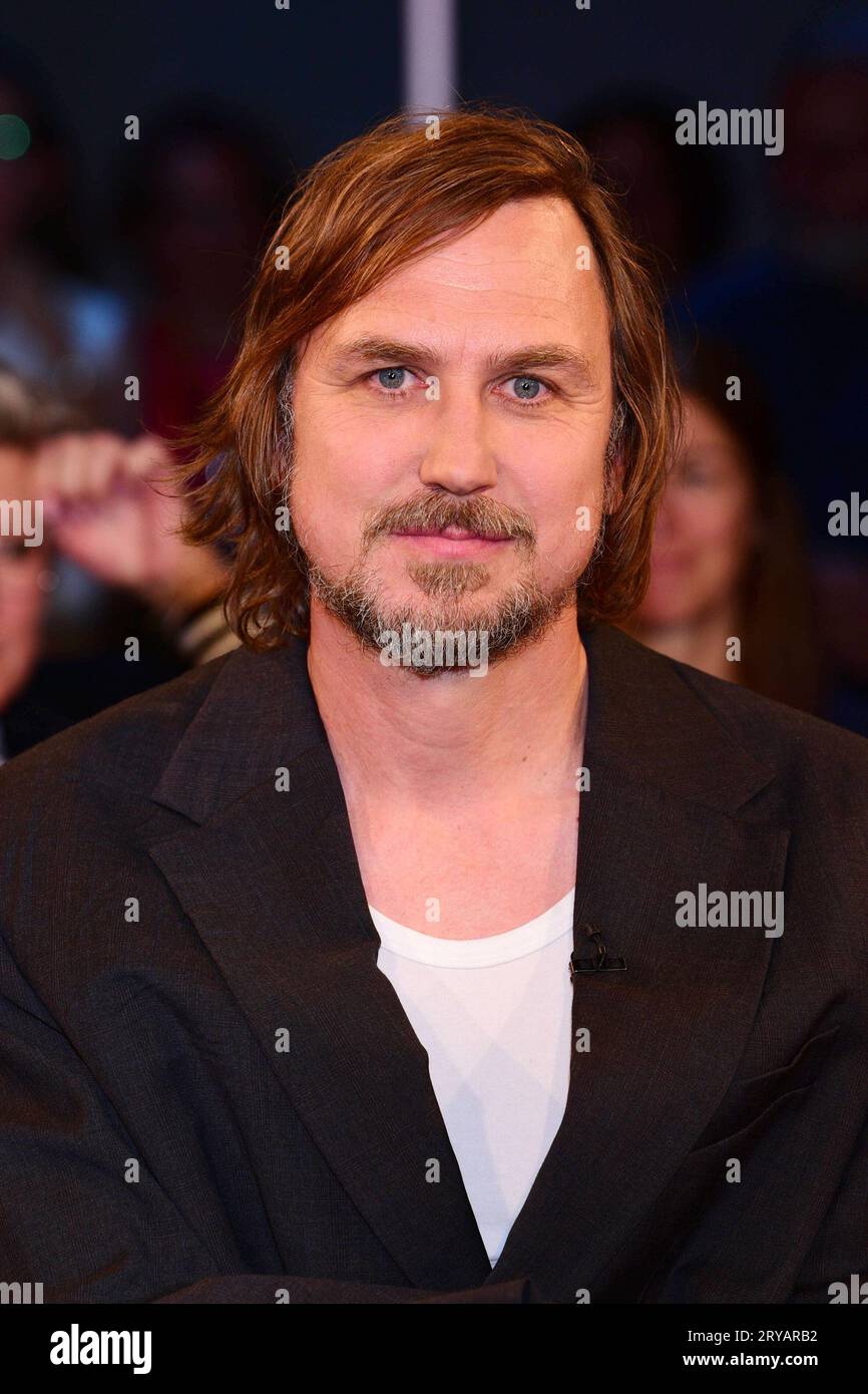 Lars Eidinger zu Gast BEI der NDR Talk Show am 29.09.2023 à Hambourg Banque D'Images