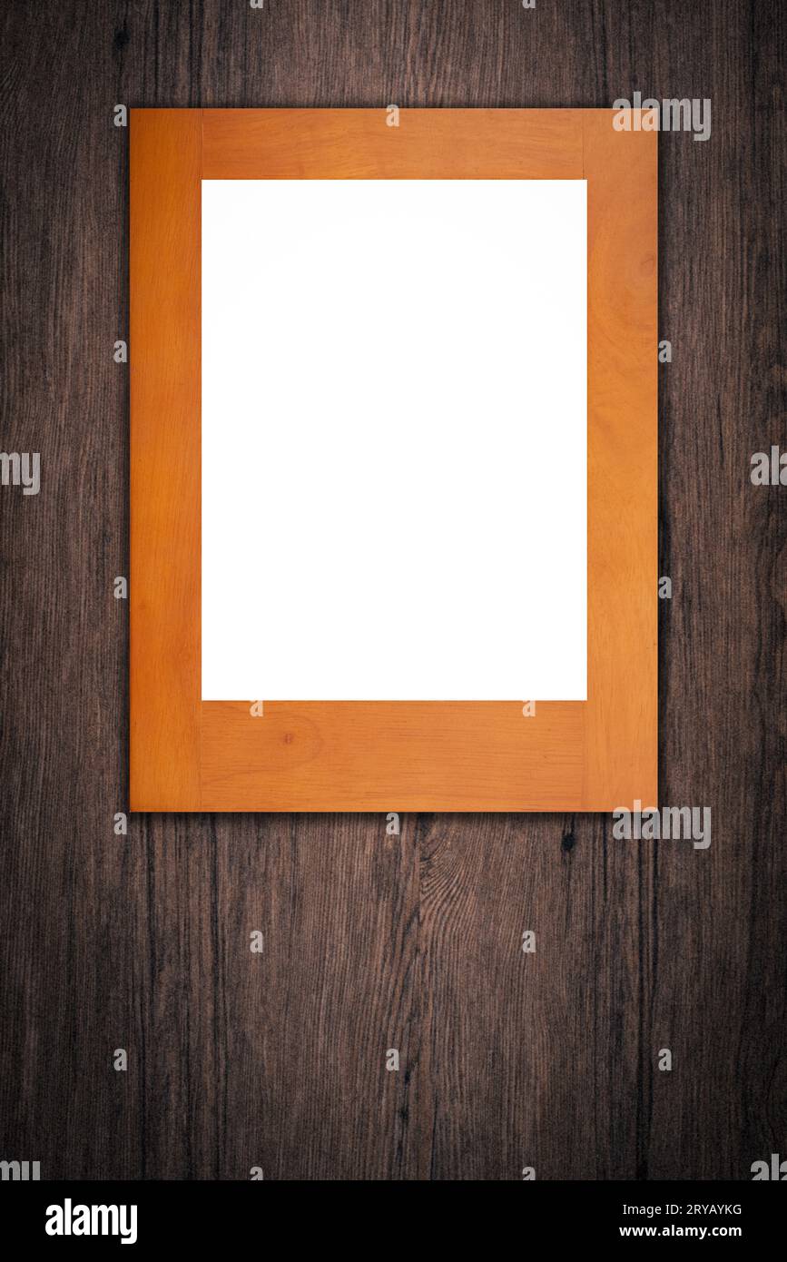 Cadre photo ancien Banque D'Images