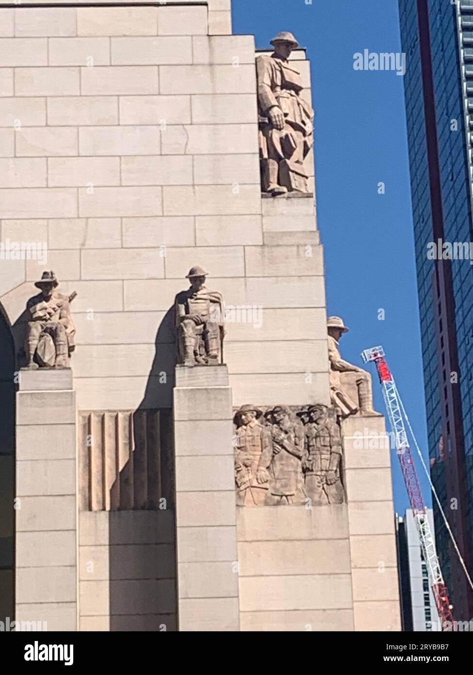 Anzac Memorial, Sydney Banque D'Images