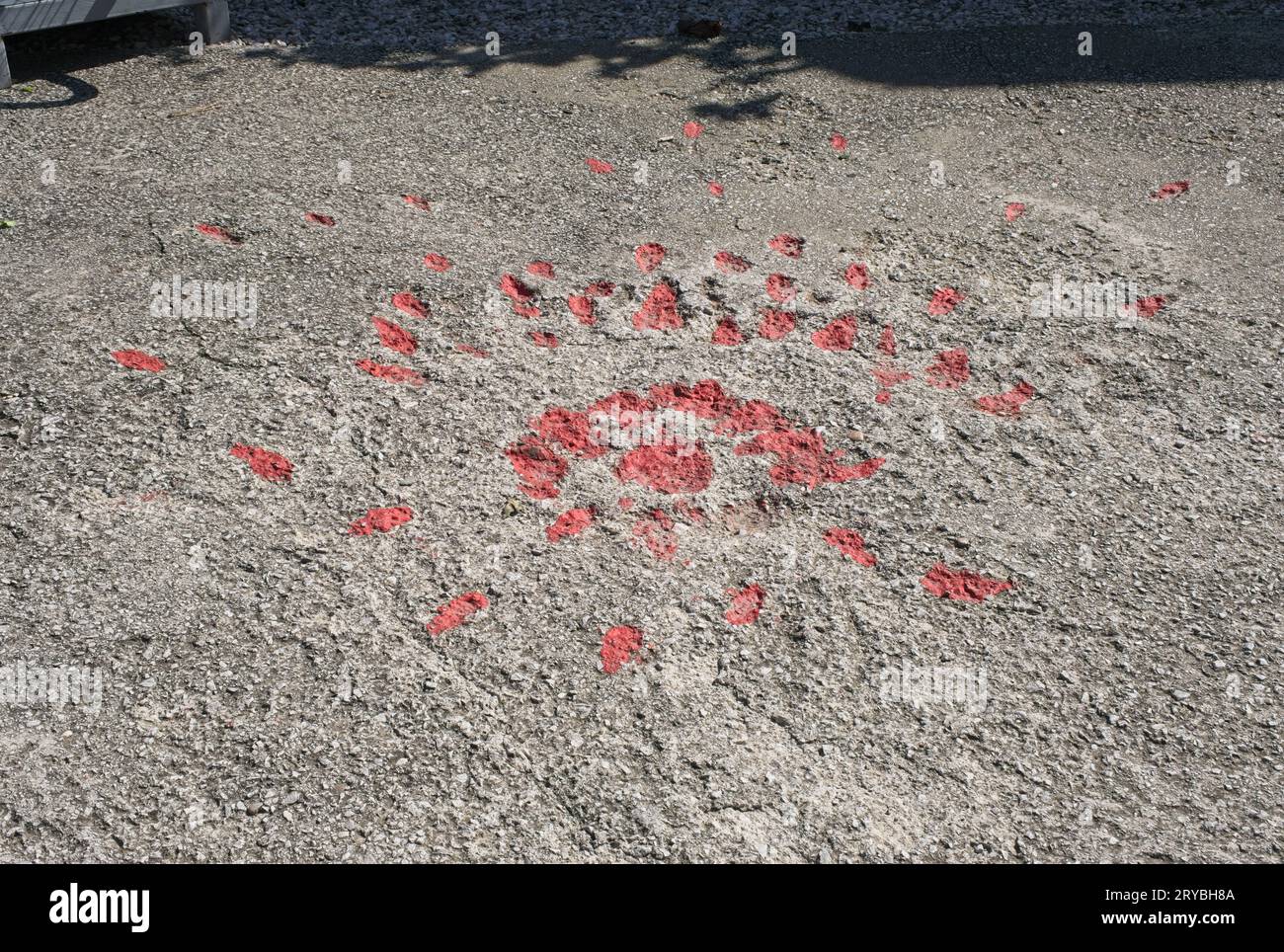 Sarajevo, Bosnie-Herzégovine - 26 septembre 2023 : signes de guerre bosniaque. Tunnel of Hope a fourni une bouée de sauvetage pour la survie des citoyens bosniaques pendant le si Banque D'Images