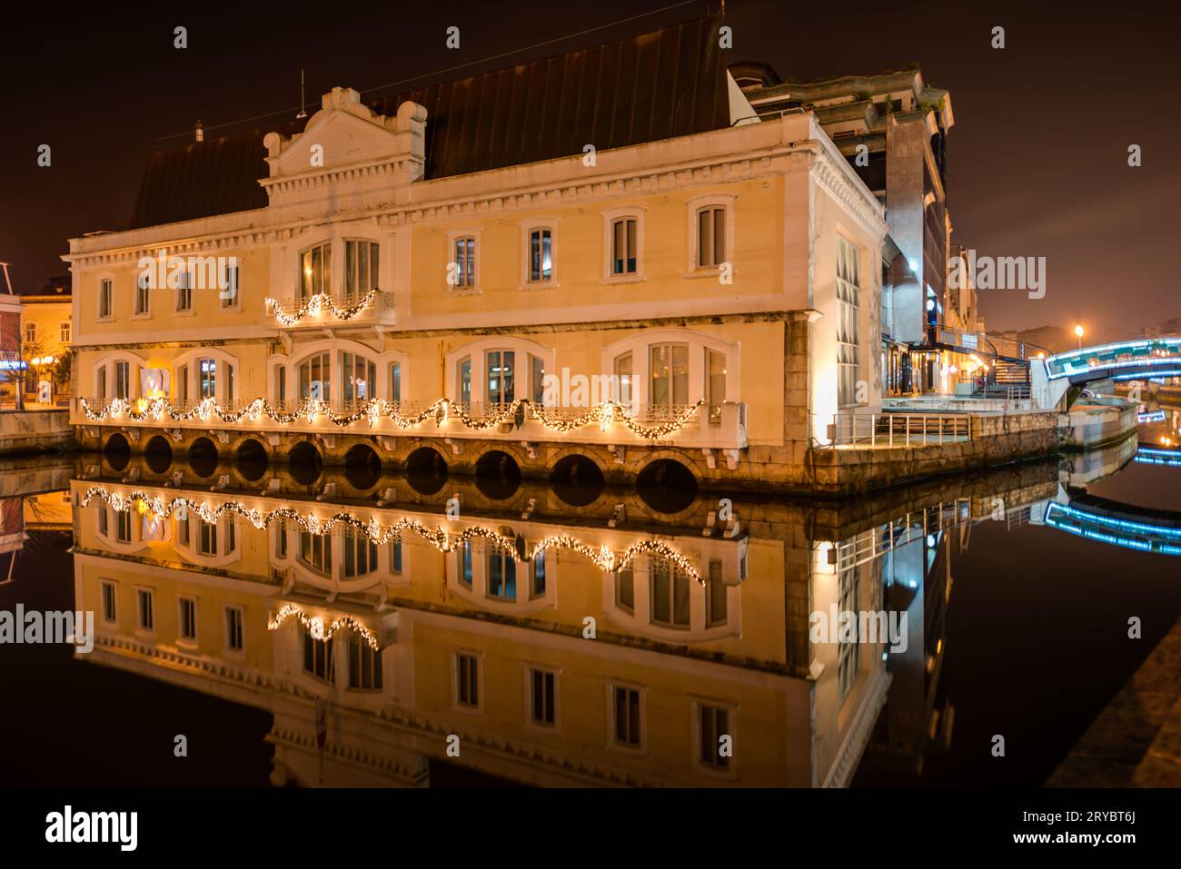 Ancienne Capitaine du Port d'Aveiro Banque D'Images