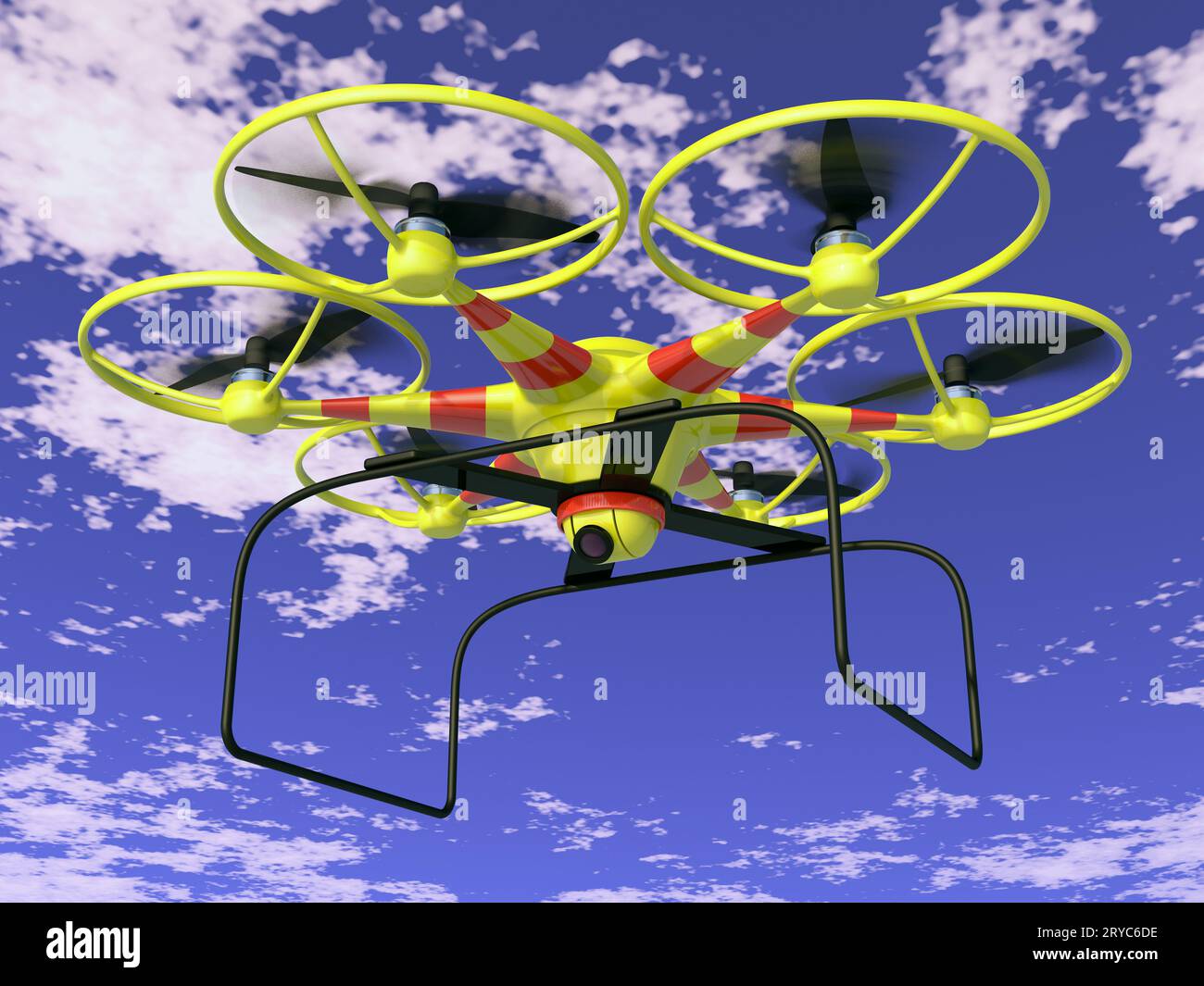 Octocopter drone Banque de photographies et d’images à haute résolution ...
