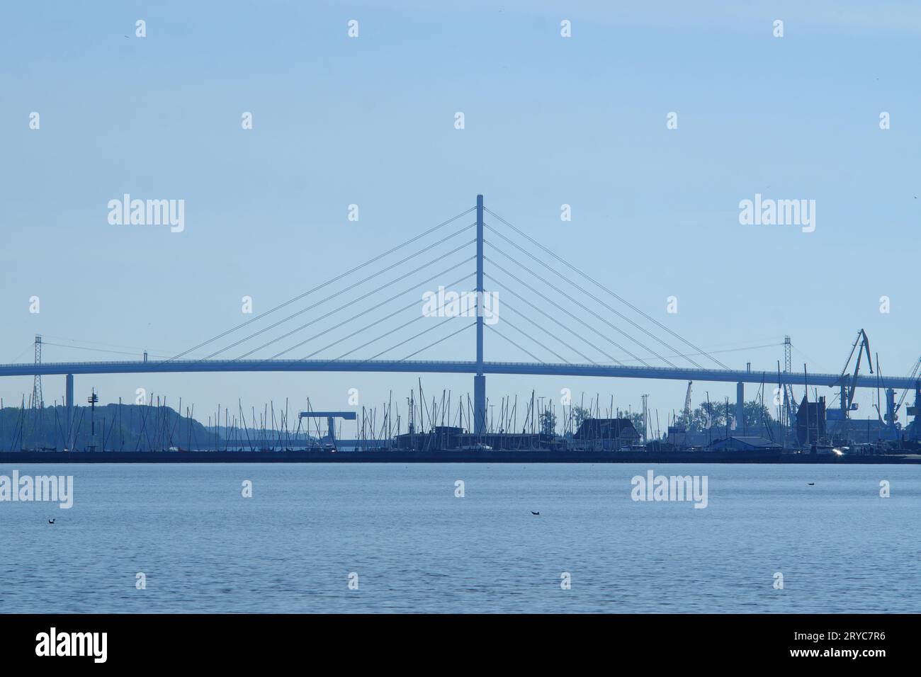 Pont de Rügen, Stralsund, Allemagne, 2023 Banque D'Images