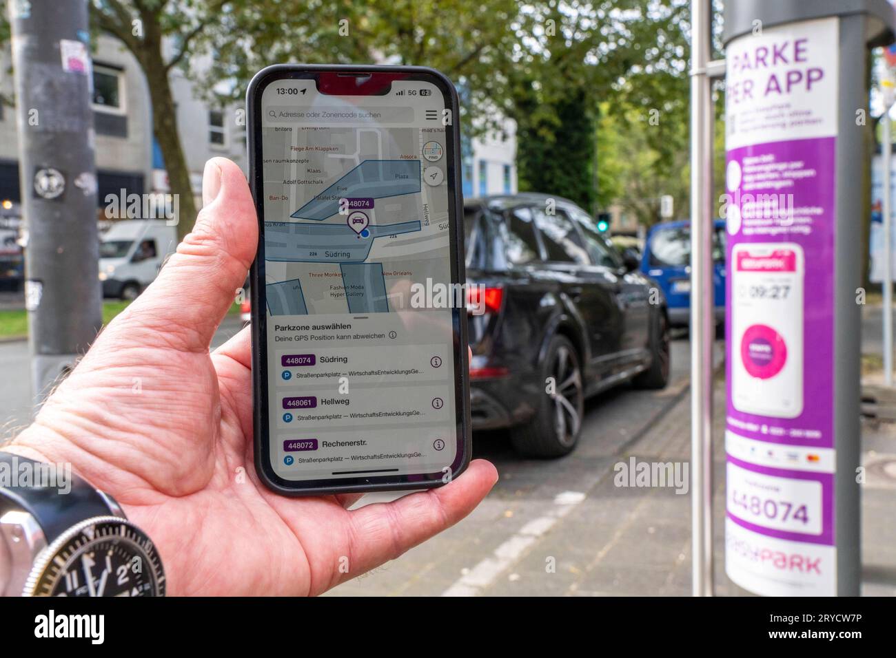 Was Kostet Das Parken Mit Parkuhr In Bochum www.alamyimages.fr