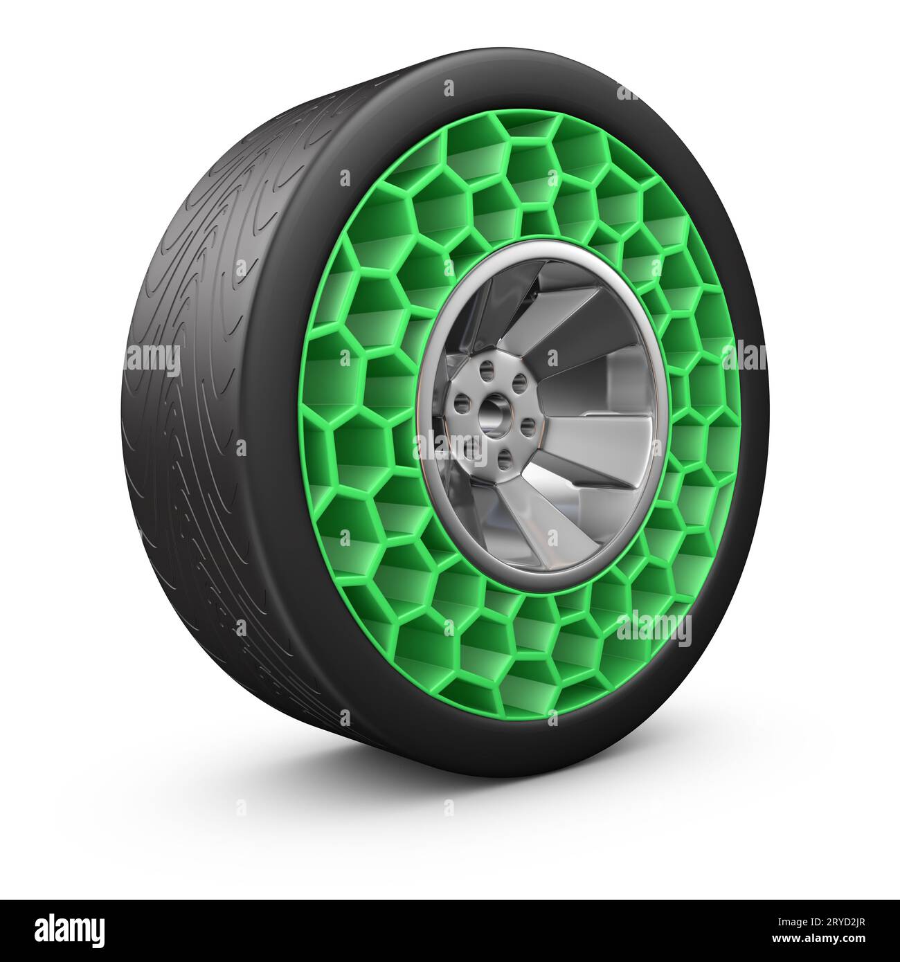 Roue airless haute technologie Banque D'Images