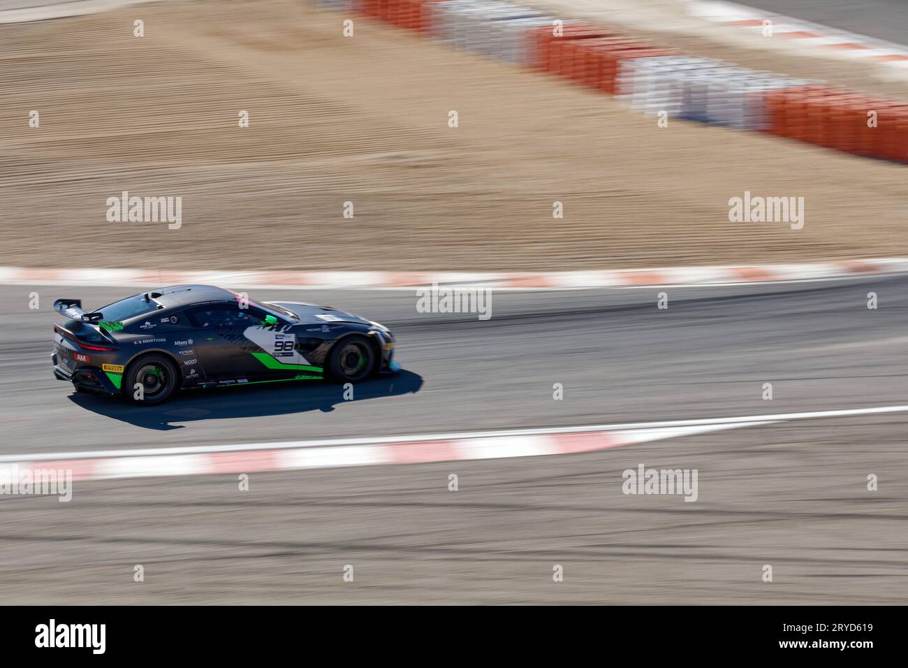 FFSA GT4 2023 au circuit Ledenon, Ledenon, FRANCE, 24/09/2023 Florent 'MrCrash' B. Banque D'Images