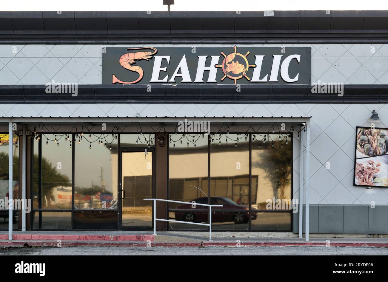 Houston, Texas États-Unis 07-30-2023, Seaholic Seafood and Oyster Bar à Houston, TX. Restaurant de fruits de mer créole cajun local. Banque D'Images