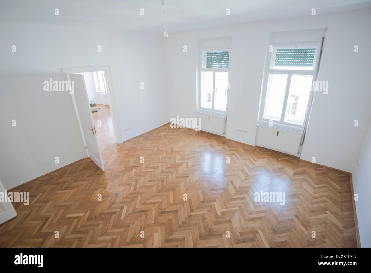 Salle de séjour dans un appartement Banque D'Images